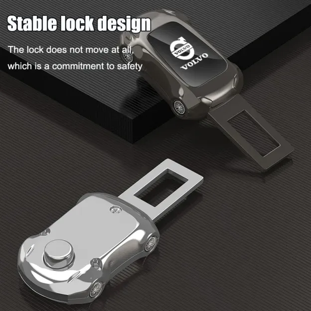 Car Cool Sports Car Shape Seat Belt Extended Metal Buckle Seat Connector-POIULTD