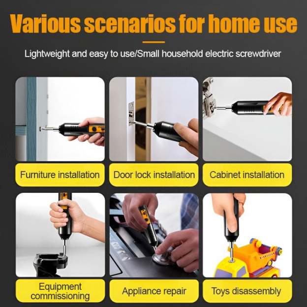🔥Portable Home Use Electric Screwdriver Set-POIULTD