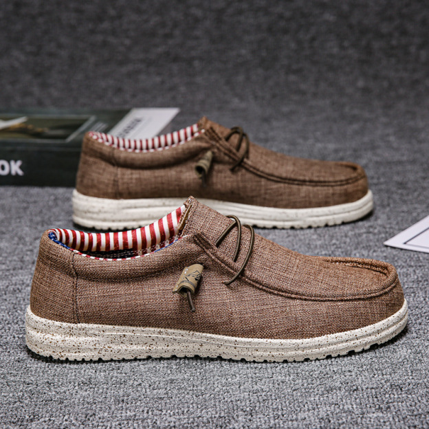 MEN'S COMFORTABLE BREATHABLE LINING FLAG CASUAL SHOES-POIULTD
