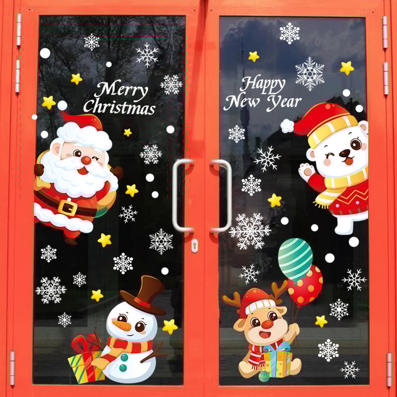 🔥Christmas Window Clings-POIULTD