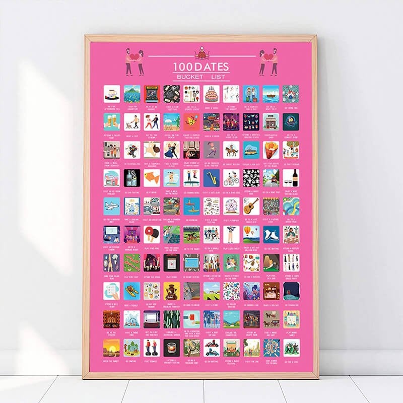 [💝Hot sale 45% OFF]100 Dating Game Posters-POIULTD