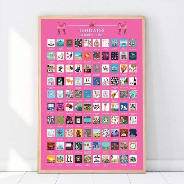 [💝Hot sale 45% OFF]100 Dating Game Posters-POIULTD