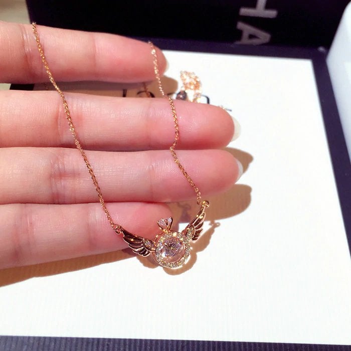 Angel Wings Wings Necklace-POIULTD