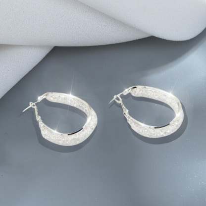 Fashion Oval Earrings-POIULTD
