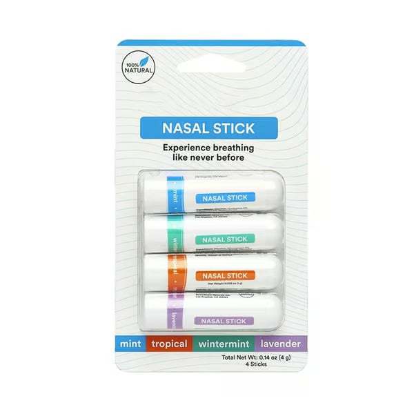🔥Valentine's Day-Only $4.99 Each!🌹 -Nasal Stick:Free Your Nose | Featured on SharkTank | Powerful Essential Oils with Vapor Flow Technology | Breathe In Life-POIULTD