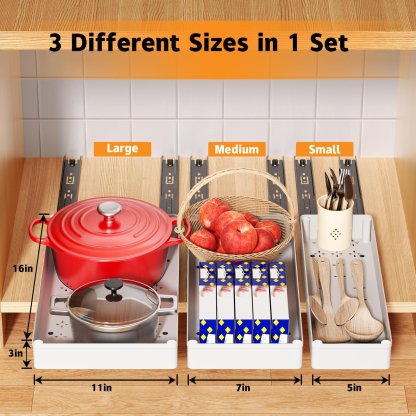 🔥LAST DAY 49% OFF🔥Pull-Out Cabinet Organizer
