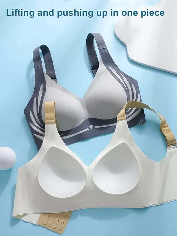 🔥Last Day Buy 1 Get 3 Packs🎁Super gather bra | Wireless Push-up Bra👍No more sagging breasts