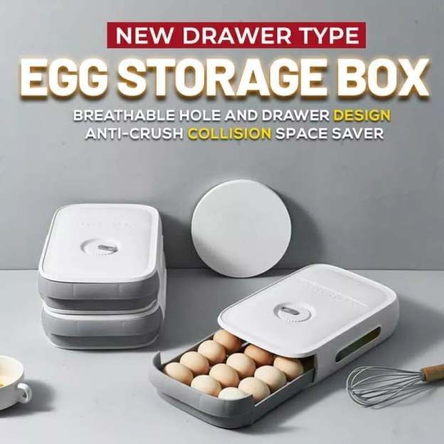 (🔥2023 Hot Sale Now - 48% OFF) New Drawer Type Egg Storage Box-POIULTD