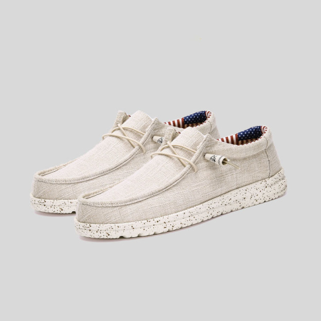 MEN'S COMFORTABLE BREATHABLE LINING FLAG CASUAL SHOES-POIULTD