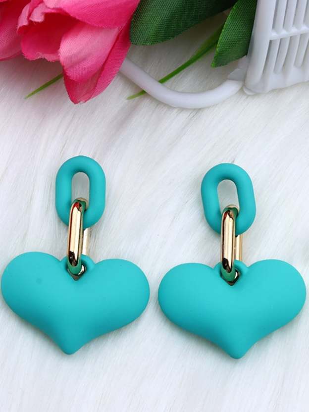 Women's Valentine's Day Heart Fashion Earrings-POIULTD