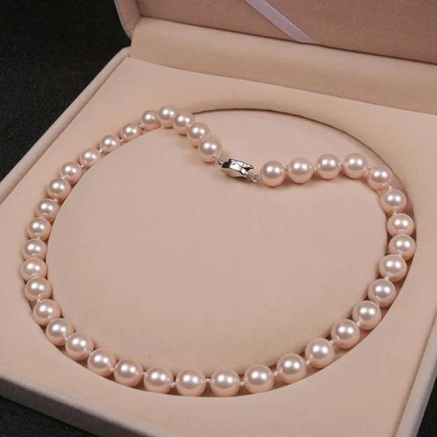 🔥 Last Day Promotion 49% OFF+Gift Box (Free) 🎁 AAAA Pearl Necklace-POIULTD
