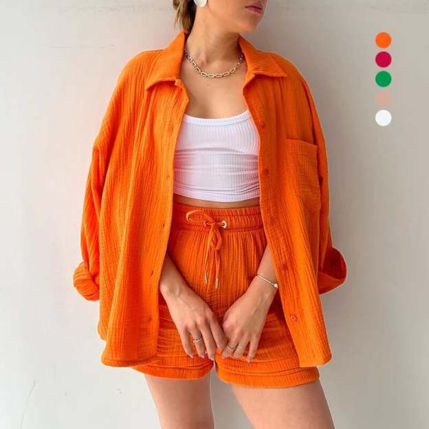 Zweiteiliger Langarmshirt-Damen-Freizeitanzug für Damen-POIULTD