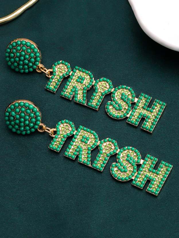 Women's St. Patrick's Day Irish Earrings-POIULTD