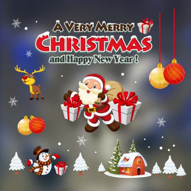 🔥Christmas Window Clings-POIULTD