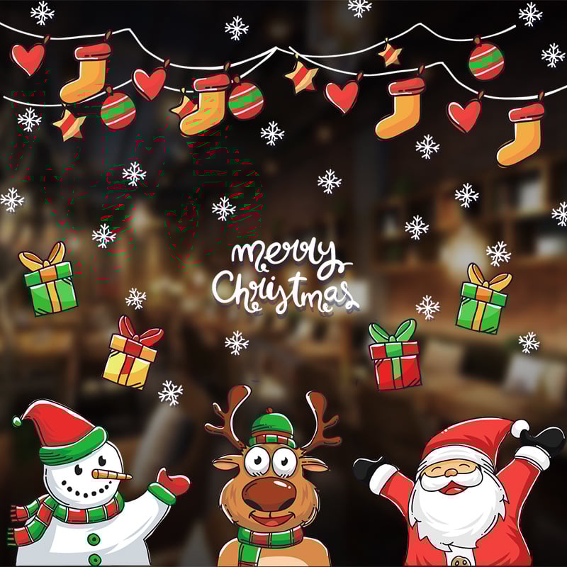 🔥Christmas Window Clings-POIULTD