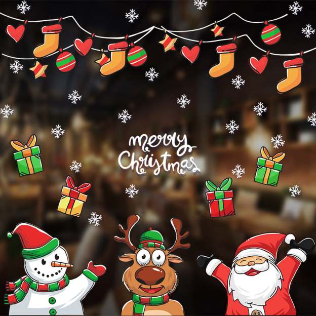 🔥Christmas Window Clings-POIULTD