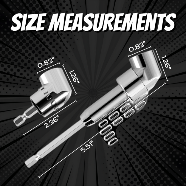 YEAR-END CLEARANCE 60% OFF🔧105 Degree Right Angle Drill Adapter
