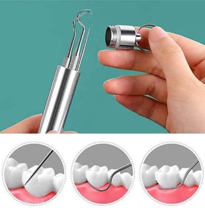 🔥Stainless Steel Toothpick Set 7pcs-POIULTD