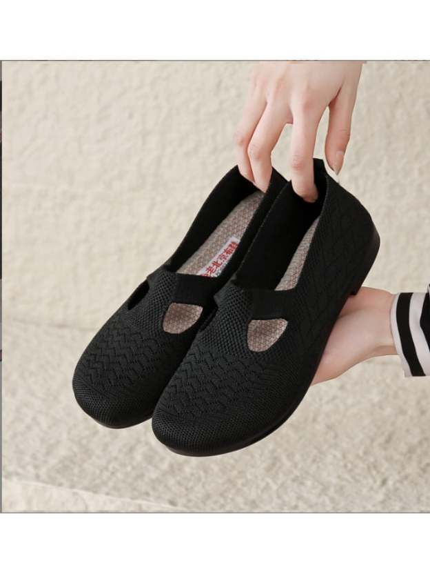 New Fashion Tide Shoes Soft Sole Women's Shoes Comfortable, Breathable, Non -Slip Casual Single Shoes Female-POIULTD
