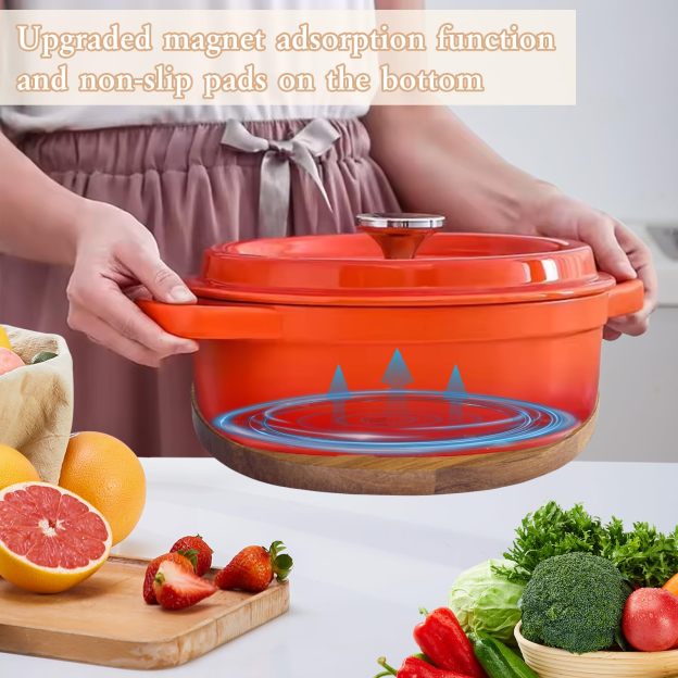 Magnetic Wooden Trivets-POIULTD