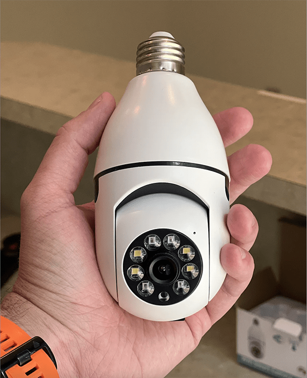 The Original BulbCam360™️ - Wireless Smart Security Cam-POIULTD
