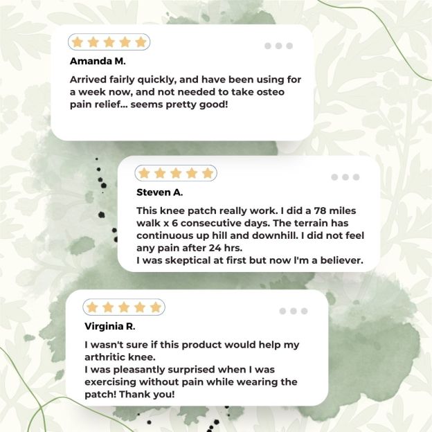 FlexiKnee - Natural Knee Pain Patches.