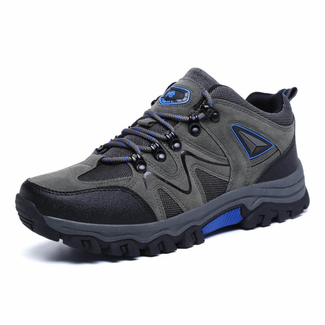 Men's Outdoor Lightweight Breathable Orthopedic Hiking Shoes Comfortable Trekking Work Shoes For All Season-POIULTD