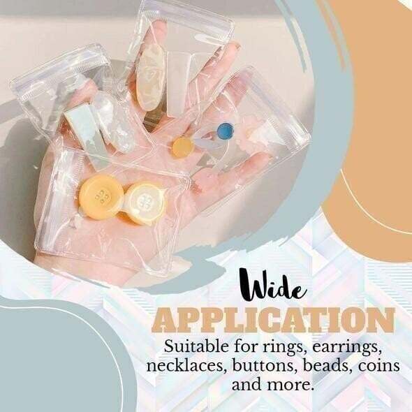 🎁Last Day Promotion 70% OFF--Transparent Jewellery Storage Book Set-POIULTD