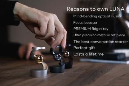Gravity Defying Kinetic Desk Toy-POIULTD