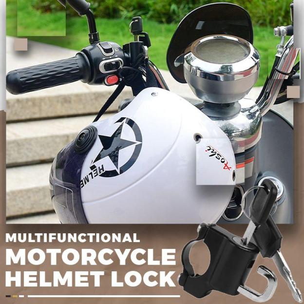 🏍Universal Motorcycle Helmet Lock-POIULTD