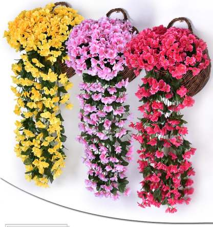🌷Artificial Hanging Orchid Bouquet