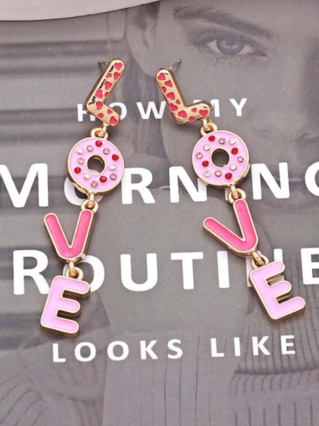 Women's Valentine's Day Love Earrings-POIULTD
