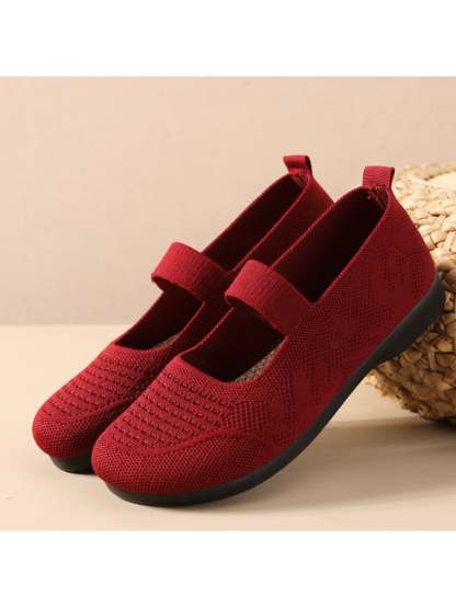 Summer New Soft Bottom Comfortable Casual Breathable Women's Shoes-POIULTD