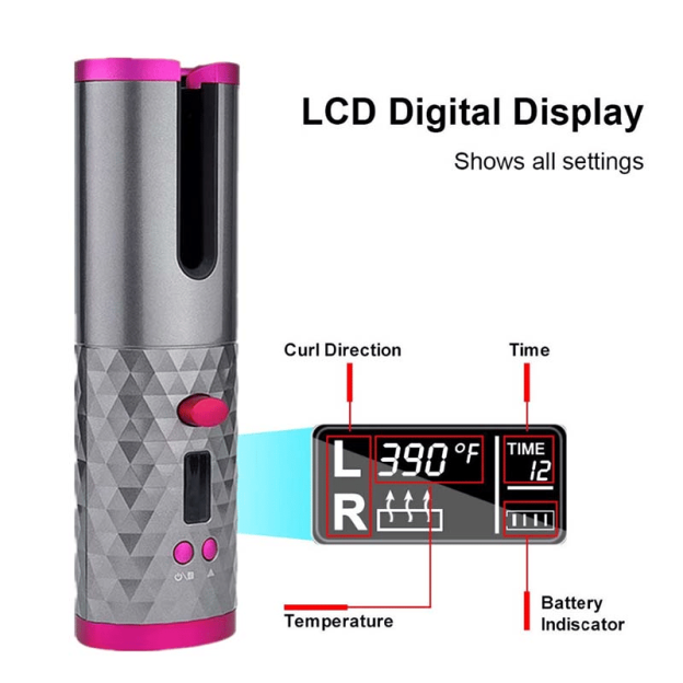 Auto Rotating Ceramic Hair Curler🔥-POIULTD