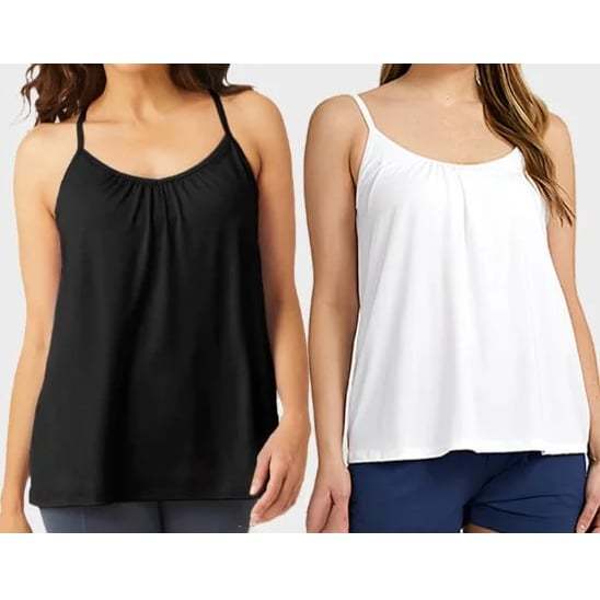 🌸Hot Sale💥Loose-fitting Tank Top With Built-in Bra