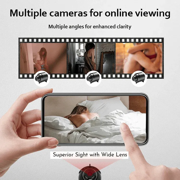 💥🥰Last Day Promotion 49% OFF🥰Mini 5G Wireless Wifi Camera 1080P HD📸-POIULTD