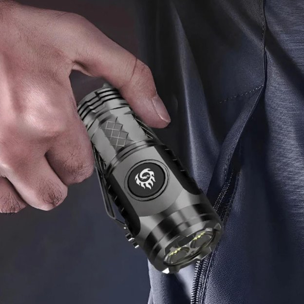 🔥New Year Hot Sale🔥Mini Flash Super Power Flashlight-POIULTD