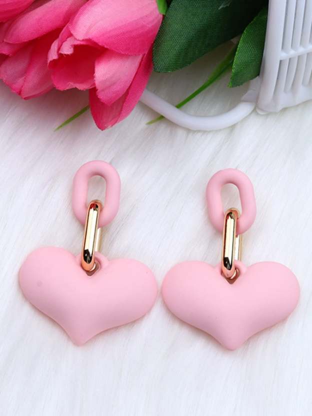 Women's Valentine's Day Heart Fashion Earrings-POIULTD