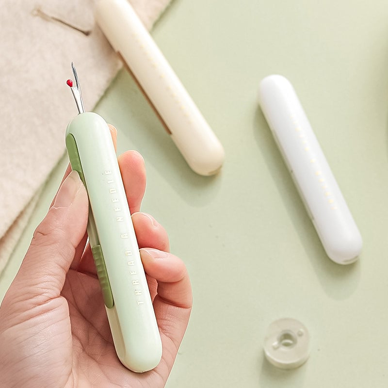❤2 In 1 Needle Threader Seam Ripper