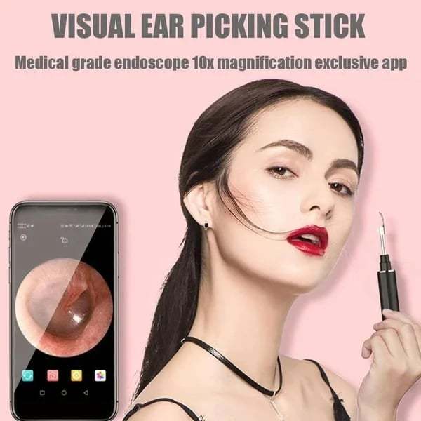 🎁Hot Sale 50% OFF🎁-Clean Earwax - Wi -Fi Visible Wax Elimination Spo