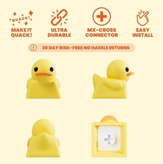 Fidget Toy that Quacks!