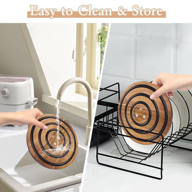 Magnetic Wooden Trivets-POIULTD