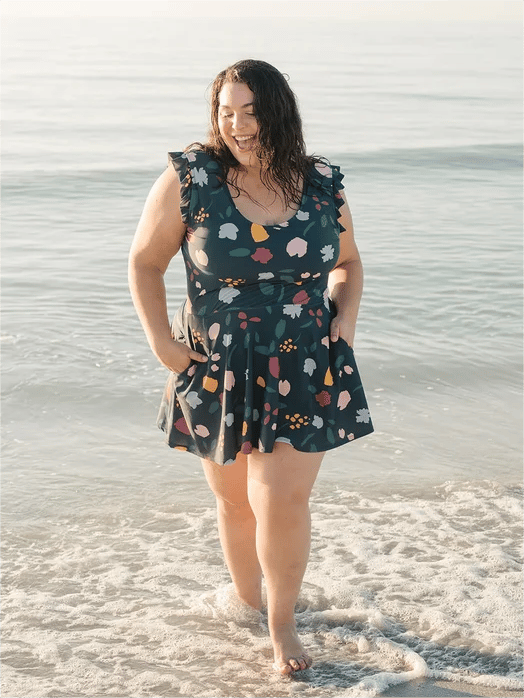 🎉Summer Hot Sale 69% OFF😍Swim Romper Built-in Bra & Shorts-POIULTD