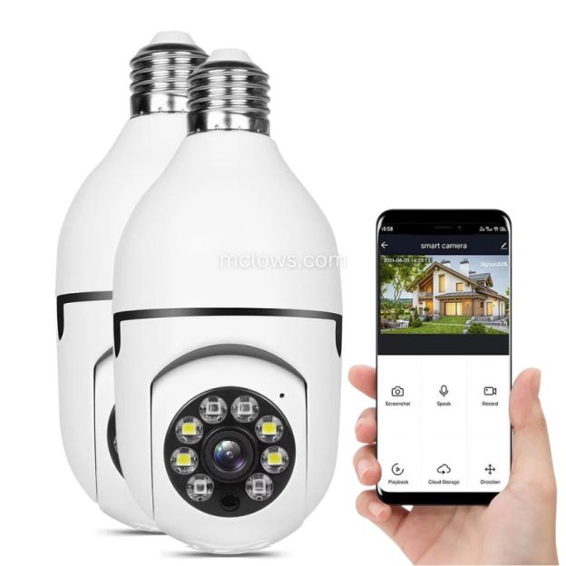 The Original BulbCam360™️ - Wireless Smart Security Cam-POIULTD