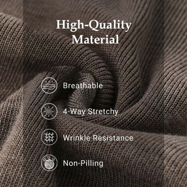 🔥Black Friday Promotion 49%OFF🔥Women's solid color Long Sleeve Jumper & Pleated Bottom Dress
