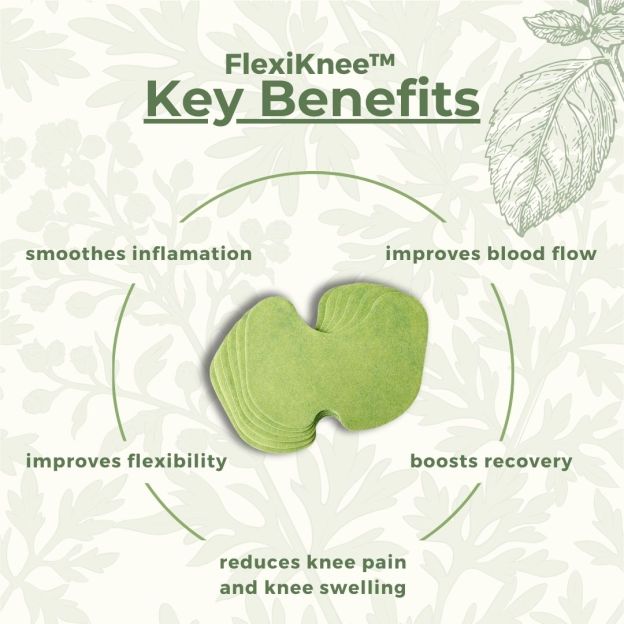 FlexiKnee - Natural Knee Pain Patches.