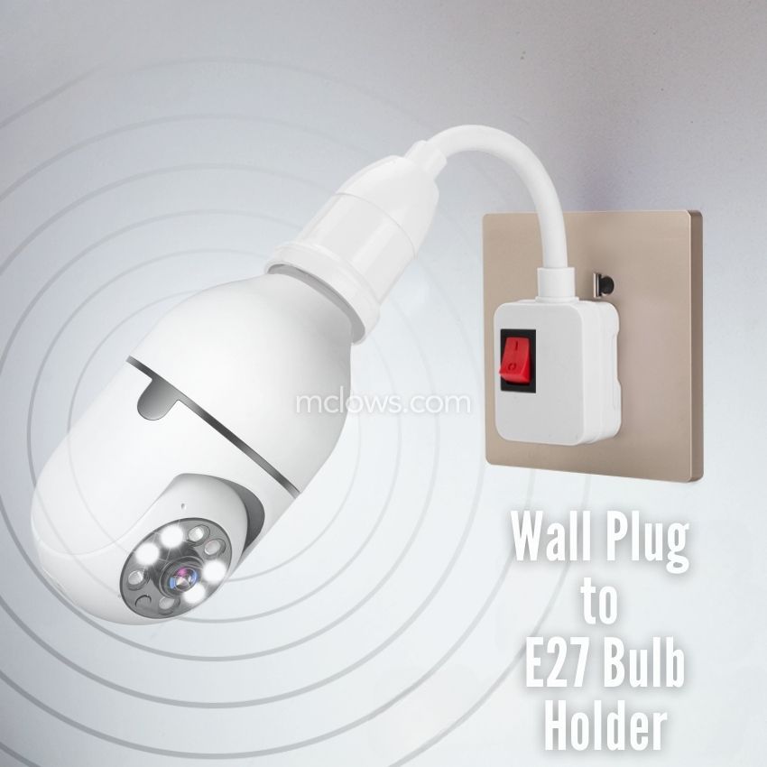 The Original BulbCam360™️ - Wireless Smart Security Cam-POIULTD