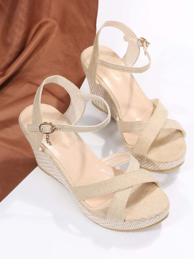 Summer New Round Head Word With Slopes With Thick Bottom Sandals With Simple Versatile Fashion Women's Shoespers-POIULTD