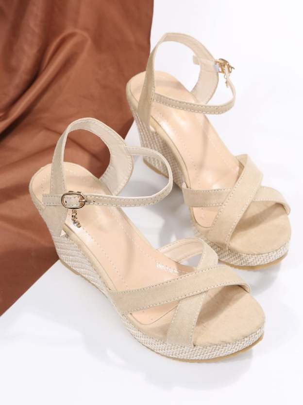 Summer New Round Head Word With Slopes With Thick Bottom Sandals With Simple Versatile Fashion Women's Shoespers-POIULTD