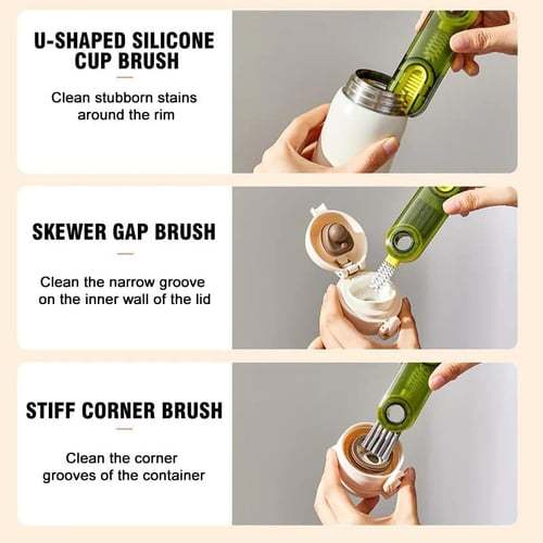 🔥Hot SALE-49% OFF - 3 in 1 Multifunctional Cleaning Brush🧼-POIULTD